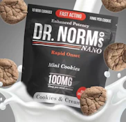 Cookies N Cream Cookies (100mg) by Dr. Norm's