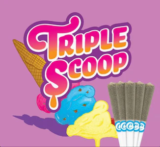Cookies - COOKIES | TRIPLE SCOOP - 5PK INFUSED | PREROLL | 2.5G