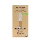 [ALMORA FARM] Cartridge - 1g - Cookies and Cream (H)