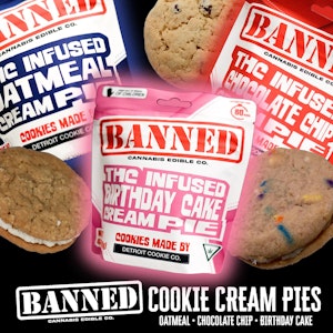 Banned Edibles - Banned - Chocolate Chip Creampies - 200mg