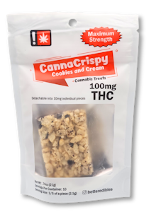 CannaCrispy - Cookies & Cream, Indica