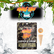 Jungle Juice Sugar Cones Cookies & Cream 200mg