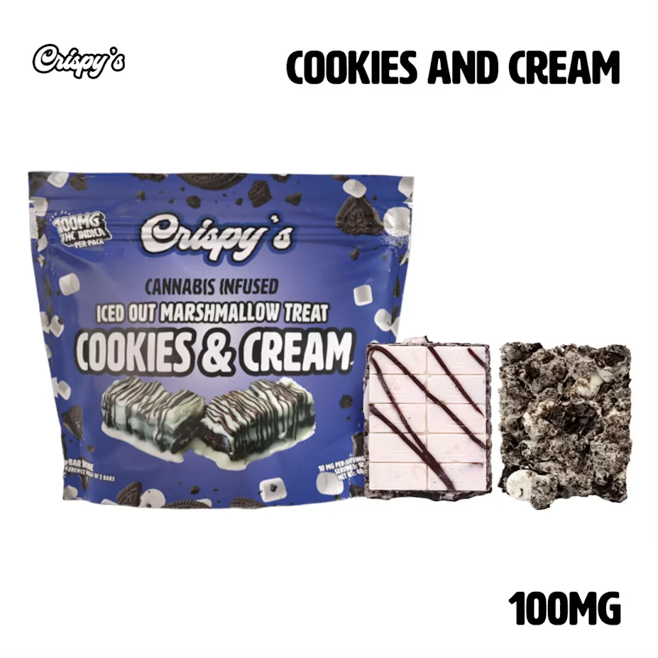 Crispy's - Crispys - Cookies And Cream - 100MG Main Image