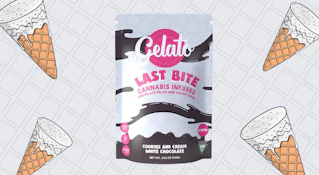 Gelato | Last Bite Cones | Cookies and Cream 
