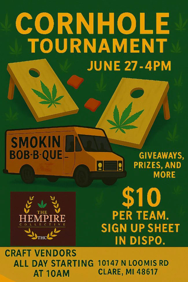 The Hempire Collective - CORNHOLE TOURNEY  Main Image