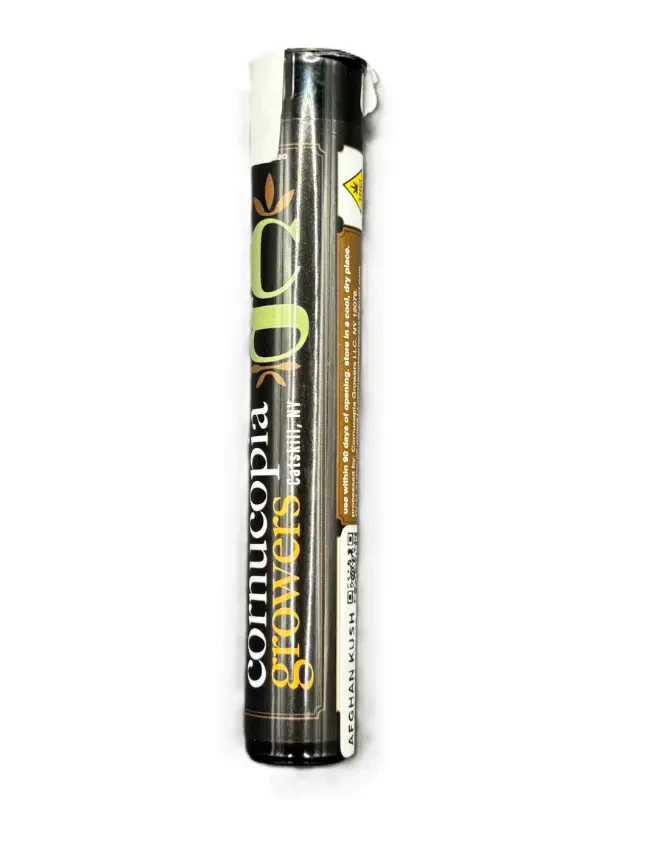 CORNUCOPIA - Cornucopia Growers - Afghan Kush - 1g Kief Infused Pre-Roll Main Image