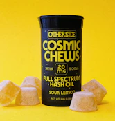 Cosmic Chews Sour Lemon 5pk FSHO Gummies - 100mg