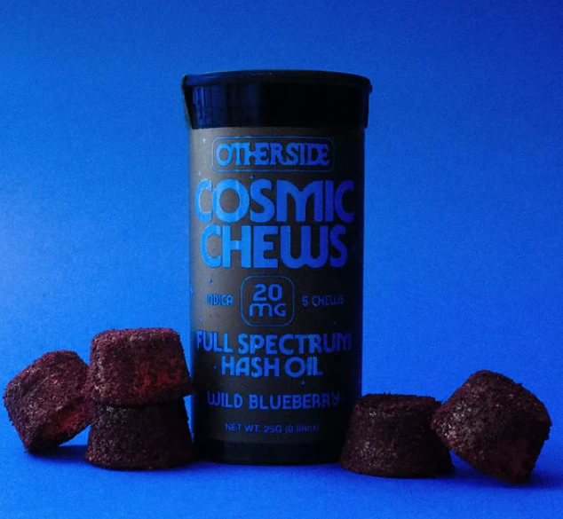 OTHERSIDE - Cosmic Chews Wild Blueberry 5pk FSHO Gummies - 100mg Main Image