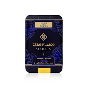 Cream Of The Crop. - CREAM OF THE CROP - Infused Preroll - Han Solo Burger - 5 Pack - Secrets - 2.5G