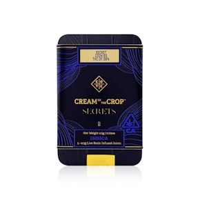 CREAM OF THE CROP - Infused Preroll - Secret Cookies - 5 Pack - Secrets - 2.5G