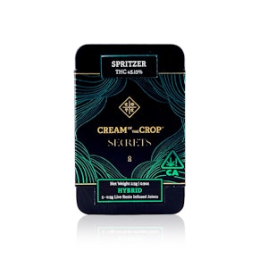 CREAM OF THE CROP - Infused Preroll - Spritzer - Secrets - 5-Pack - 2.5G