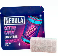 Nebula - Cotton Candy Gummy Bar - 10mg - 10ct - Nebula Main Image
