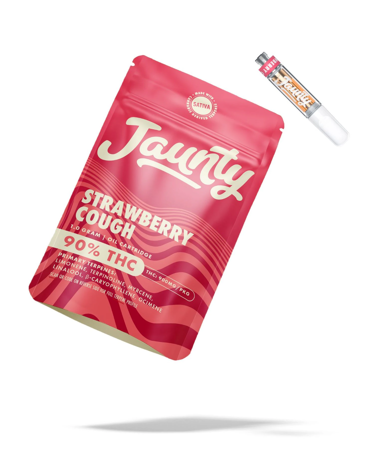 Jaunty - Jaunty | Strawberry Cough | 510 | CDT | 1g Main Image