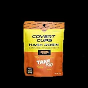 Take 420 - 200MG Hash Rosin Chocolate Cups - Covert Cups