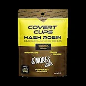 S'mores - 200MG Hash Rosin Chocolate Cups - Covert Cups - REC