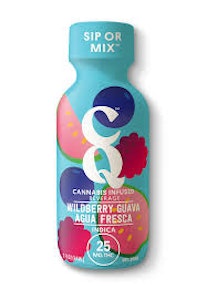 CQ Drinks - CQ - Syrup| Indica | Wildberry Guava Agua Fresca Syrup | 200mg