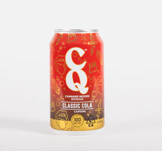 CQ Drinks - CQ - Classic Cola Soda (Caffeinated) 12oz 100mg