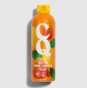 CQ Drinks - CQ - Iced Tea + Mango Lemonade Drink (H) 16oz 100mg