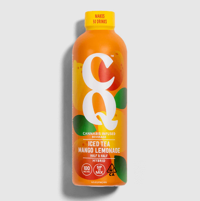 CQ Drinks - CQ - Iced Tea + Mango Lemonade Drink (H) 16oz 100mg Main Image