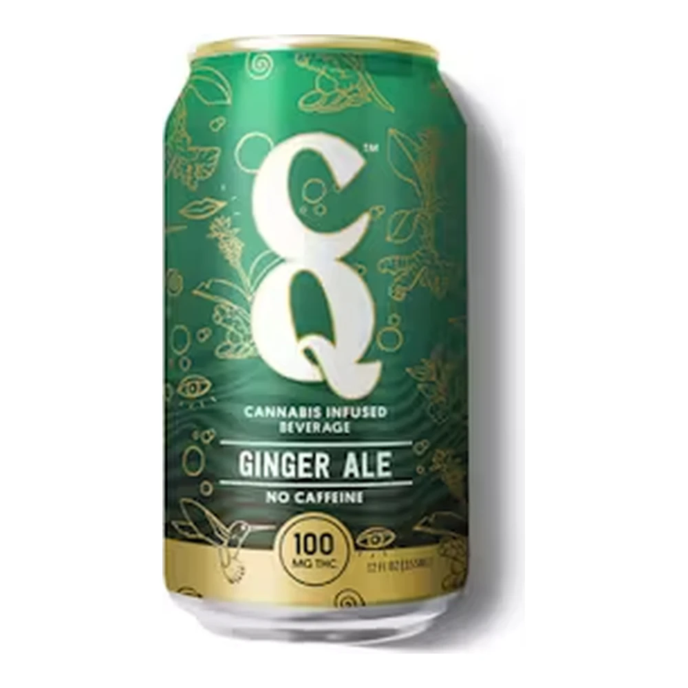 CQ Drinks - CQ Drinks | Ginger Ale | Beverage | 100mg Main Image