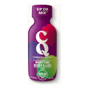 CQ Drinks | Nighttime Berry and Lime | Cannabis Infused Shot | 100mg