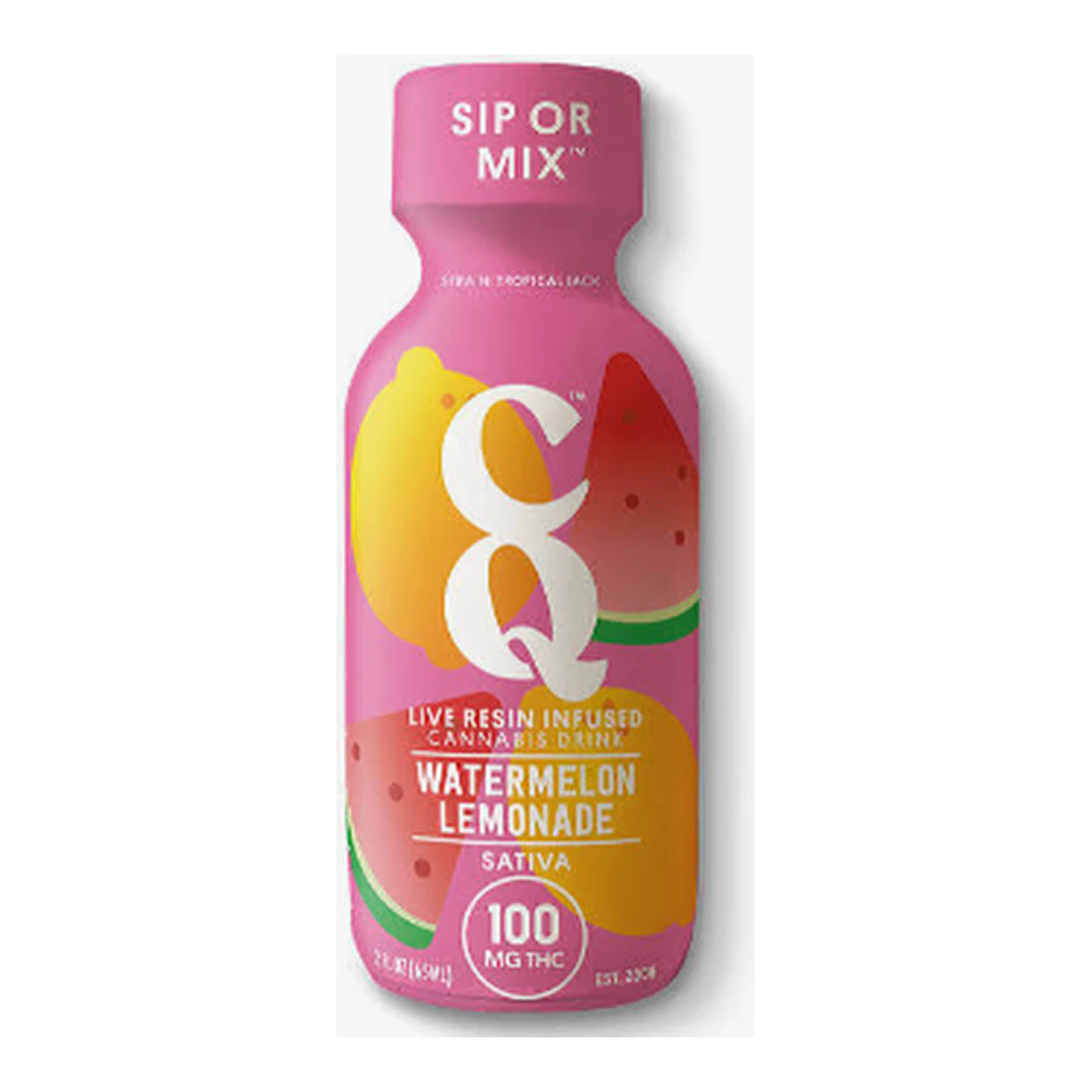 CQ Drinks - CQ Drinks | Watermelon Lemonade | Cannabis Infused Shot | 100mg Main Image