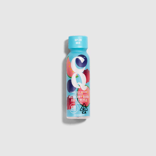 CQ Drinks - CQ - Wildberry Guava Agua Fresca Shot (I) 2.2oz 100mg Main Image