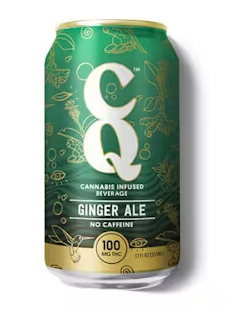 CQ | Ginger Ale | Beverage | 100mg - Doobie Nights Cannab