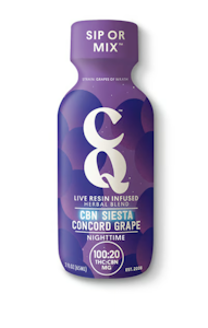 CQ - Siesta Concord Grape Live Resin CBN 2oz Shot - 100mg