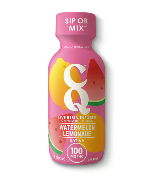 CQ - Watermelon Lemonade Live Resin 2oz Shot - 100mg Main Image