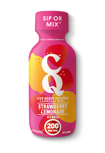 CQ Drinks - CQ - Live Resin Syrup | Strawberry Lemonade 