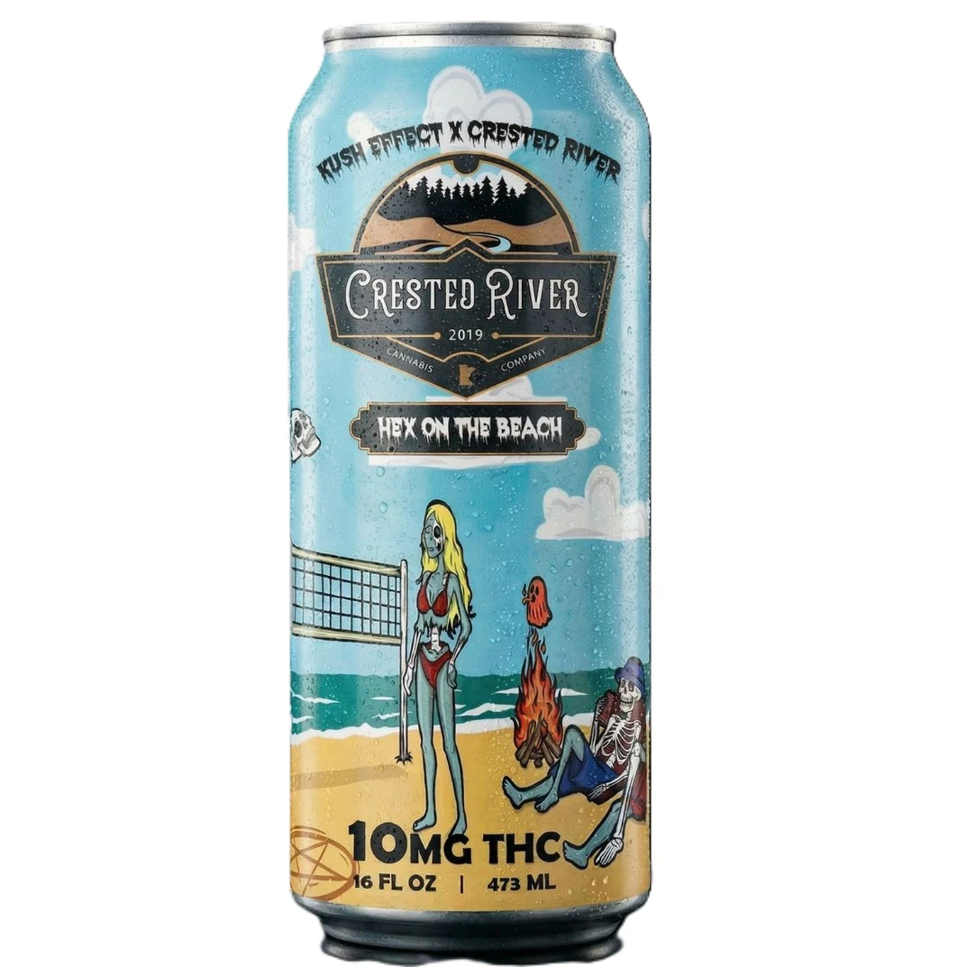 CRESTED RIVER - Crested River | Hex On The Beach Soda | 10mg THC Main Image