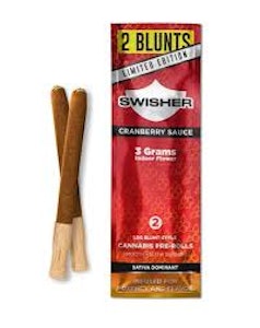 SWISHER - Swisher - Cranberry Sauce 3g Infused Prerolls 2pk