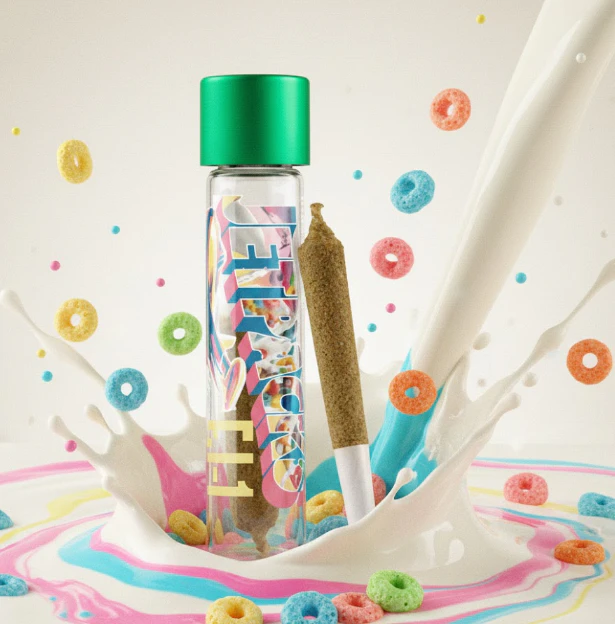 Jetpacks - Cereal Milk (Kief/Oil/Extract) Infused 1G Pre Roll Main Image