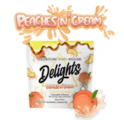 Peaches & Cream Rosin (100mg) by Delights