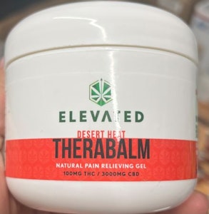 Elevated Labs - Elevated - Therabalm Hot Cream - 3000mg CBD/ 100mg THC