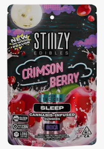 STIIIZY - [STIIIZY] CBN Gummies - 2:1 - 100mg - Crimson Berry (I)