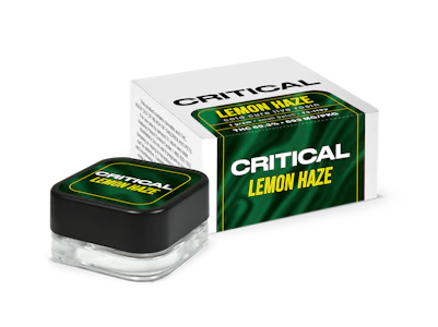 Critical Concentrates - Critical Concentrates | Concentrate | Live Rosin - Lemon Haze | 1g