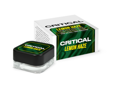 Critical Concentrates - Critical Concentrates | Concentrate | Live Rosin - Lemon Haze | 1g