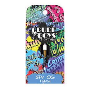 Crude Boys - SFV OG - 1G Cartridge