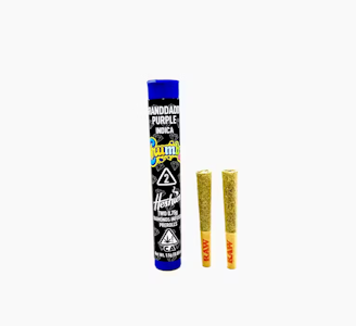 CRUMBZ - CRUMBZ - 1.5g - 2ct Infused Pre Rolls - Granddaddy Purple
