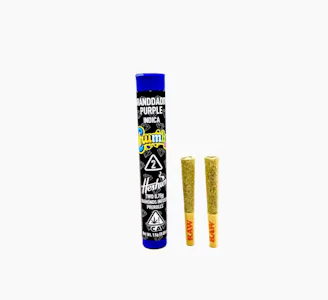 Crumbz - CRUMBZ - 1.5g - 2ct Infused Pre Rolls - Granddaddy Purple