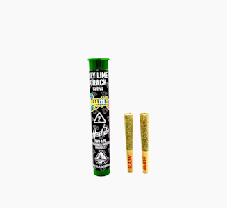 CRUMBZ - CRUMBZ - 1.5g - 2ct Infused Pre Rolls - Key Lime Crack