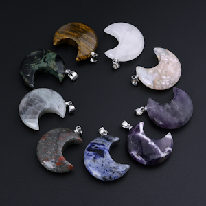 Tree House Accessories - Crystal Moon Charms