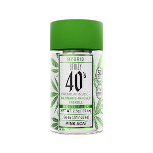 STIIIZY - STIIIZY | 40'S Multi pack | Infused Pre-Roll | Pink Acai | 2.5g