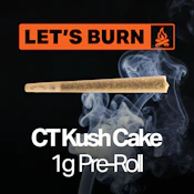 CT Kush Cake 1g Pre-roll 0128