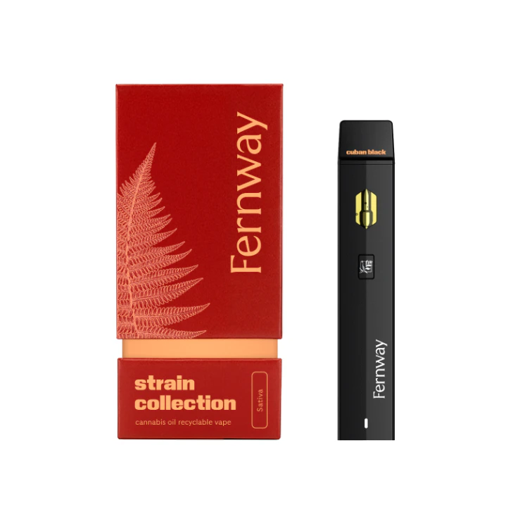 Fernway - Fernway- Cuban Black Haze- 1g Disposable Vape Main Image