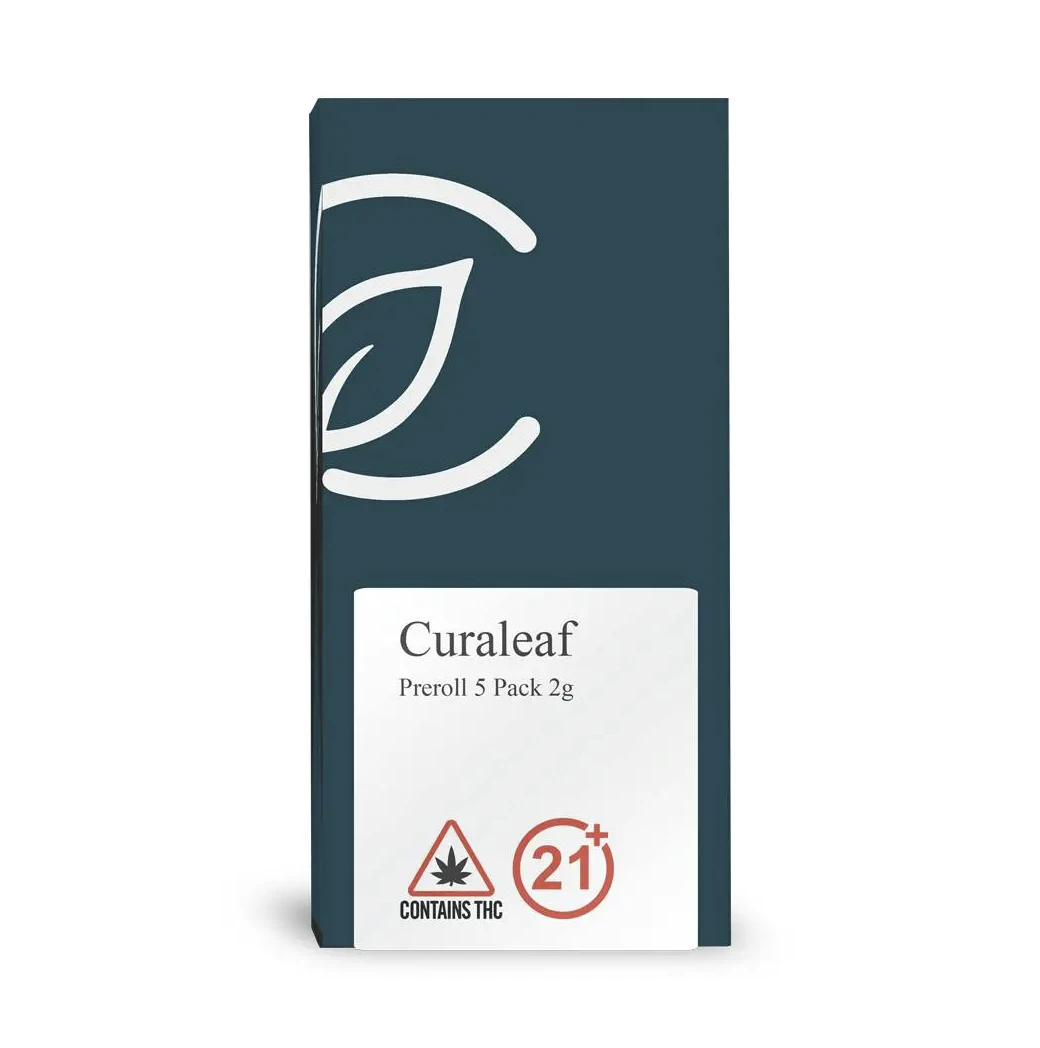 Curaleaf - Curaleaf Preroll 5 Pack 2g Texas Shoreline (S) 00806 Main Image