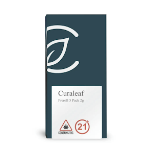 CURALEAF - Curaleaf Preroll 5 Pack 2g Texas Shoreline (S) 00737