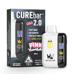 WEST COAST CURE - Pink Yum Yum (I) | 1g All In One 2.0 CUREbar | West Coast Cure